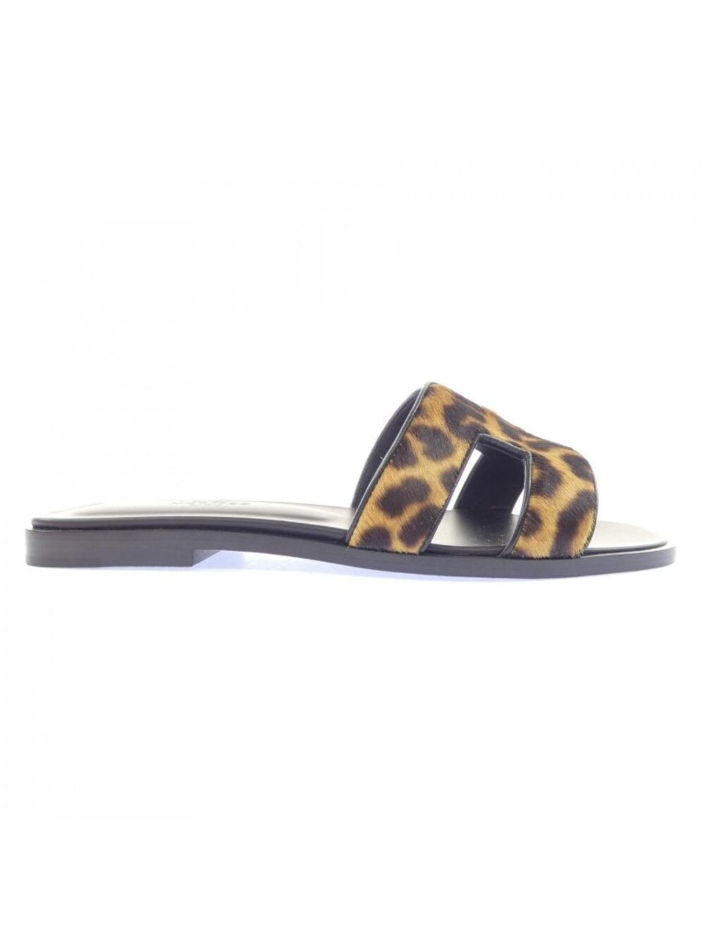 Hermes Oran Sandals Brown